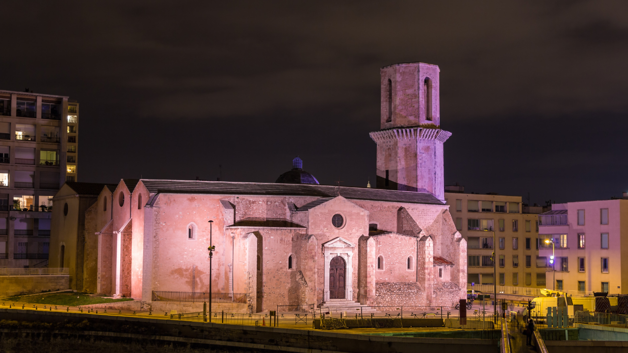 L'église Saint-Laurent à Marseille