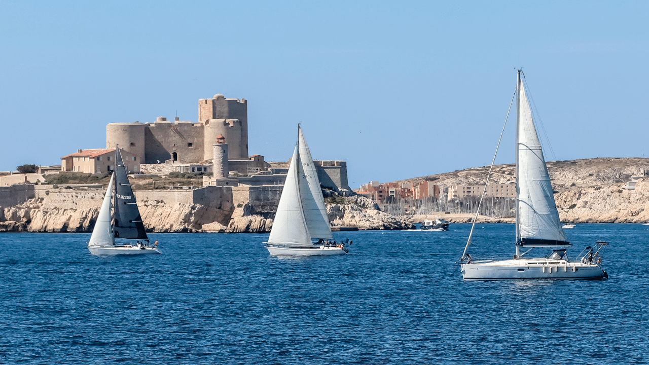 Image du célèbre Château d'If à Marseille