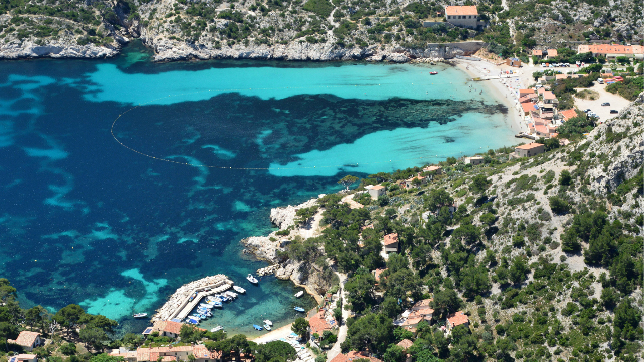 Les bords de mer à Marseille