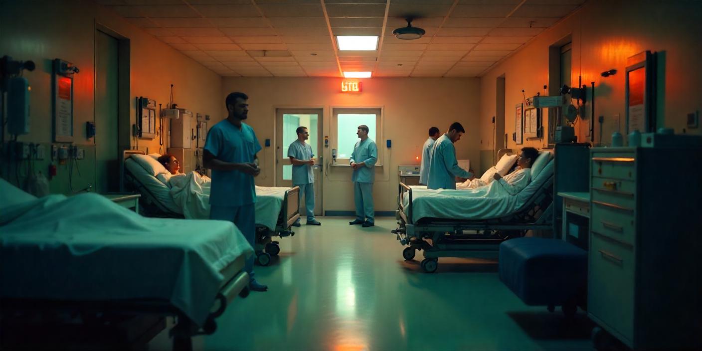 Des médecins à l'hôpital