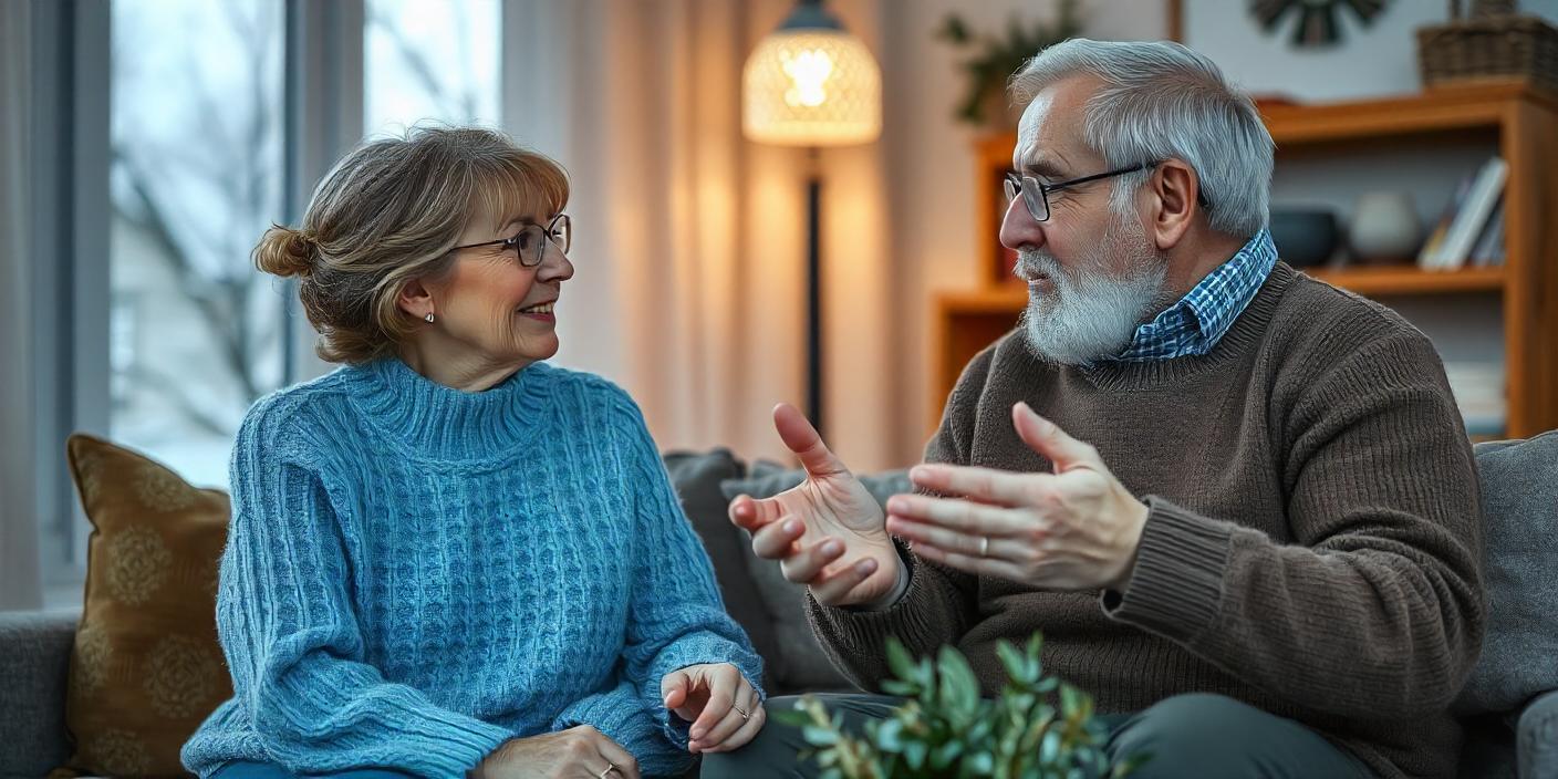 Un couple qui communique
