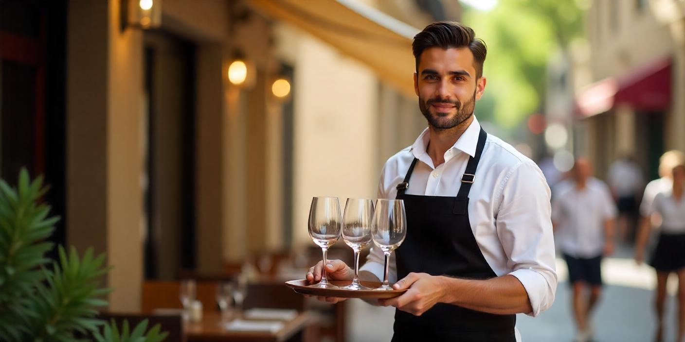 Le métier de serveur en restauration