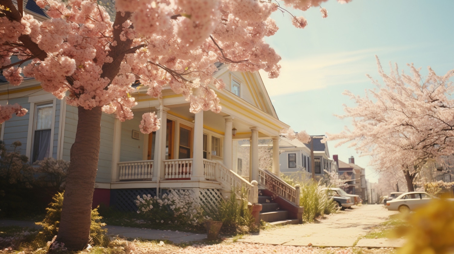achat d'une maison au printemps