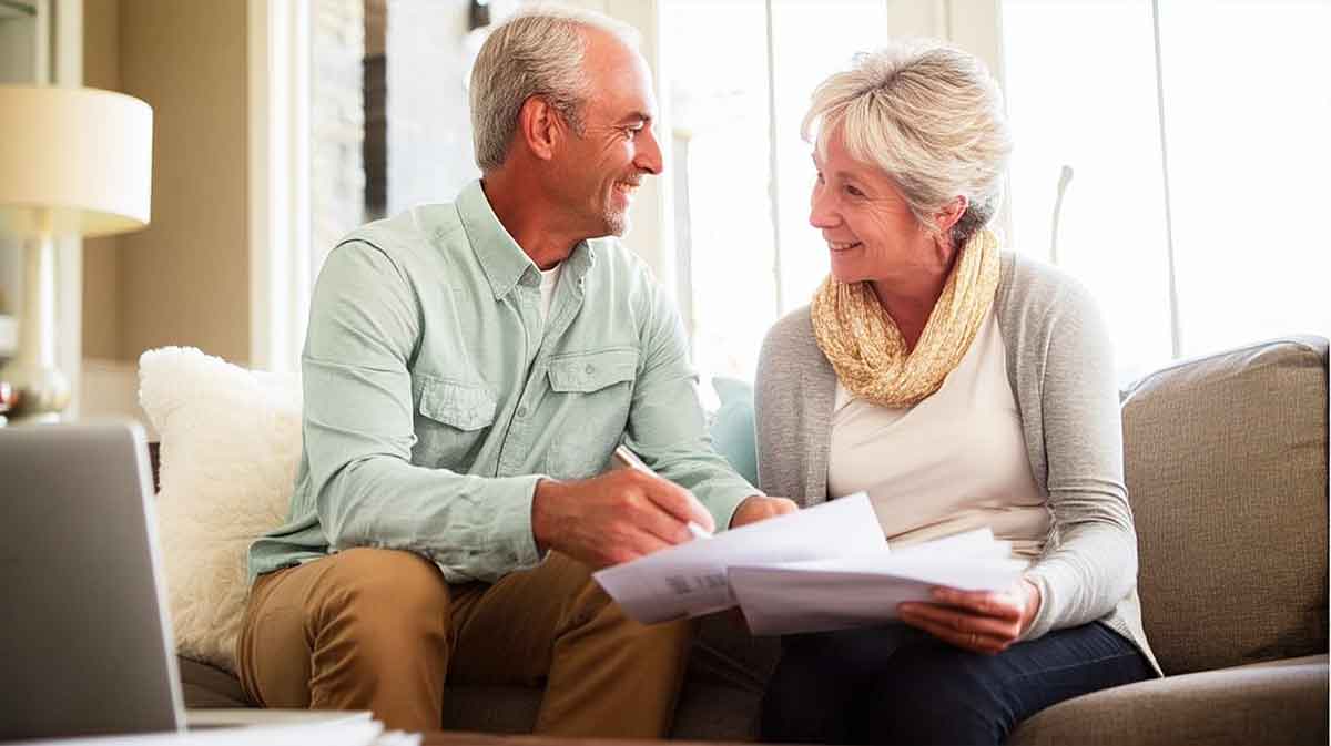 couple 60 ans et donation