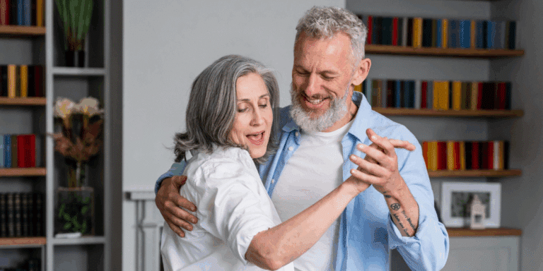 couple de senior qui vie bien