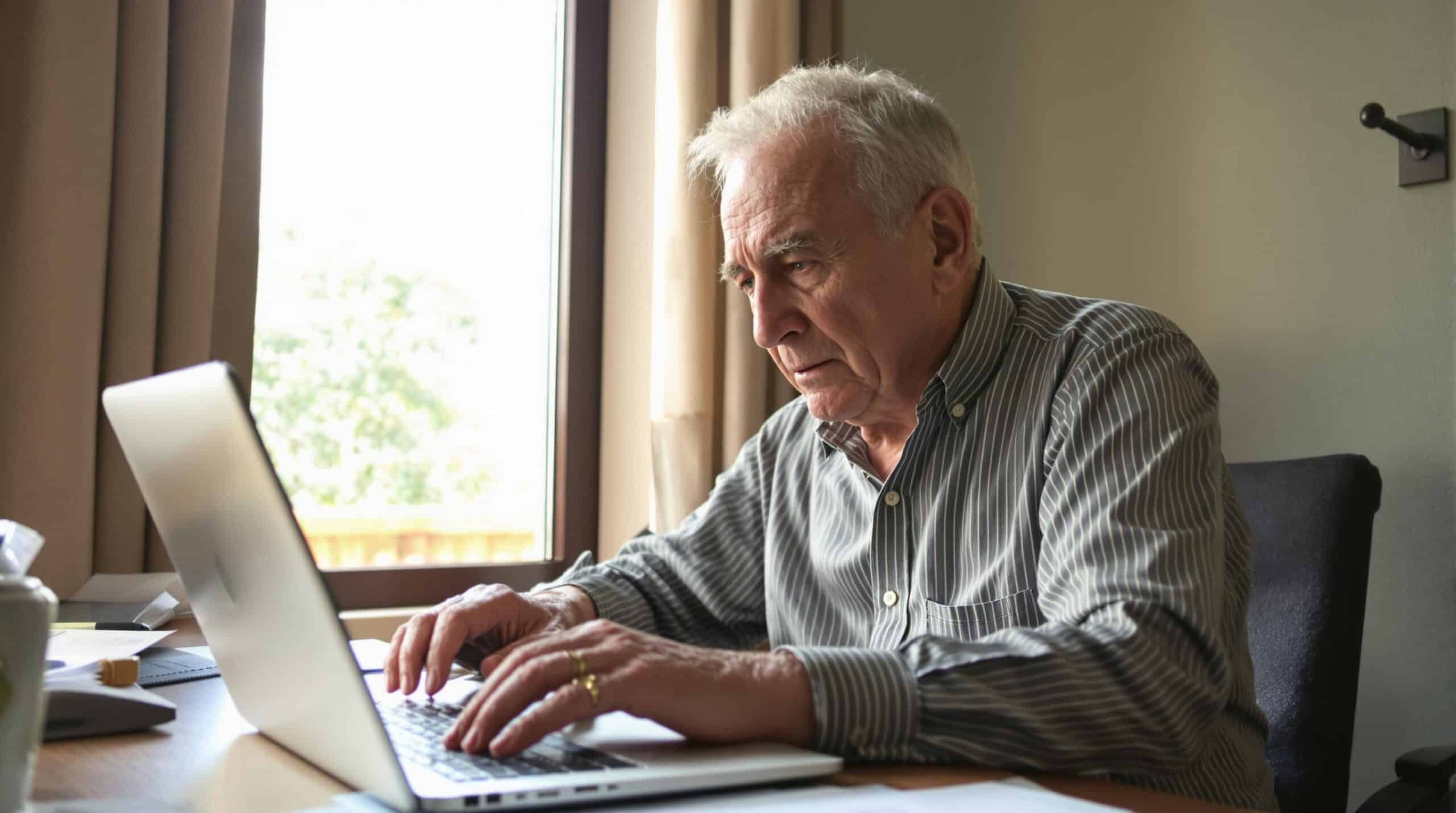 homme déclaration pension