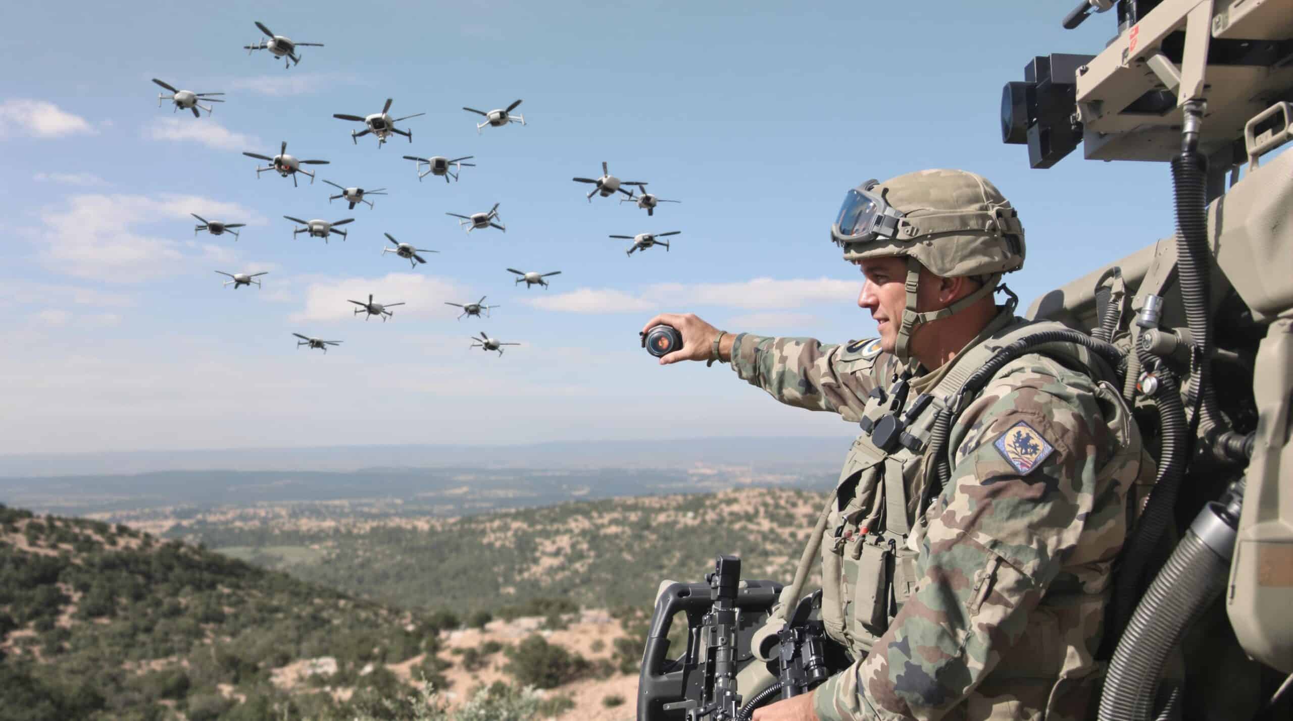 La Légion étrangère révolutionne la guerre avec ses essaims de micro-drones