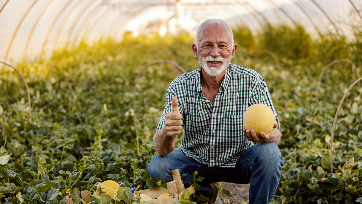 La retraite d'un agriculteur après 40 ans de travail