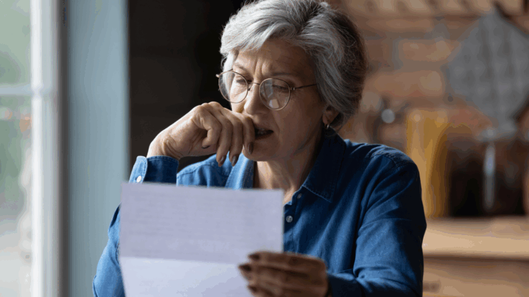 Une lettre qui menace la pension de réversion