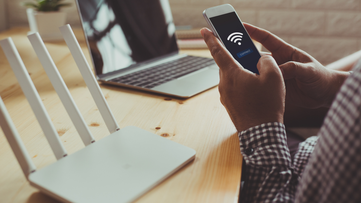 Wi-Fi allumé sur un téléphone