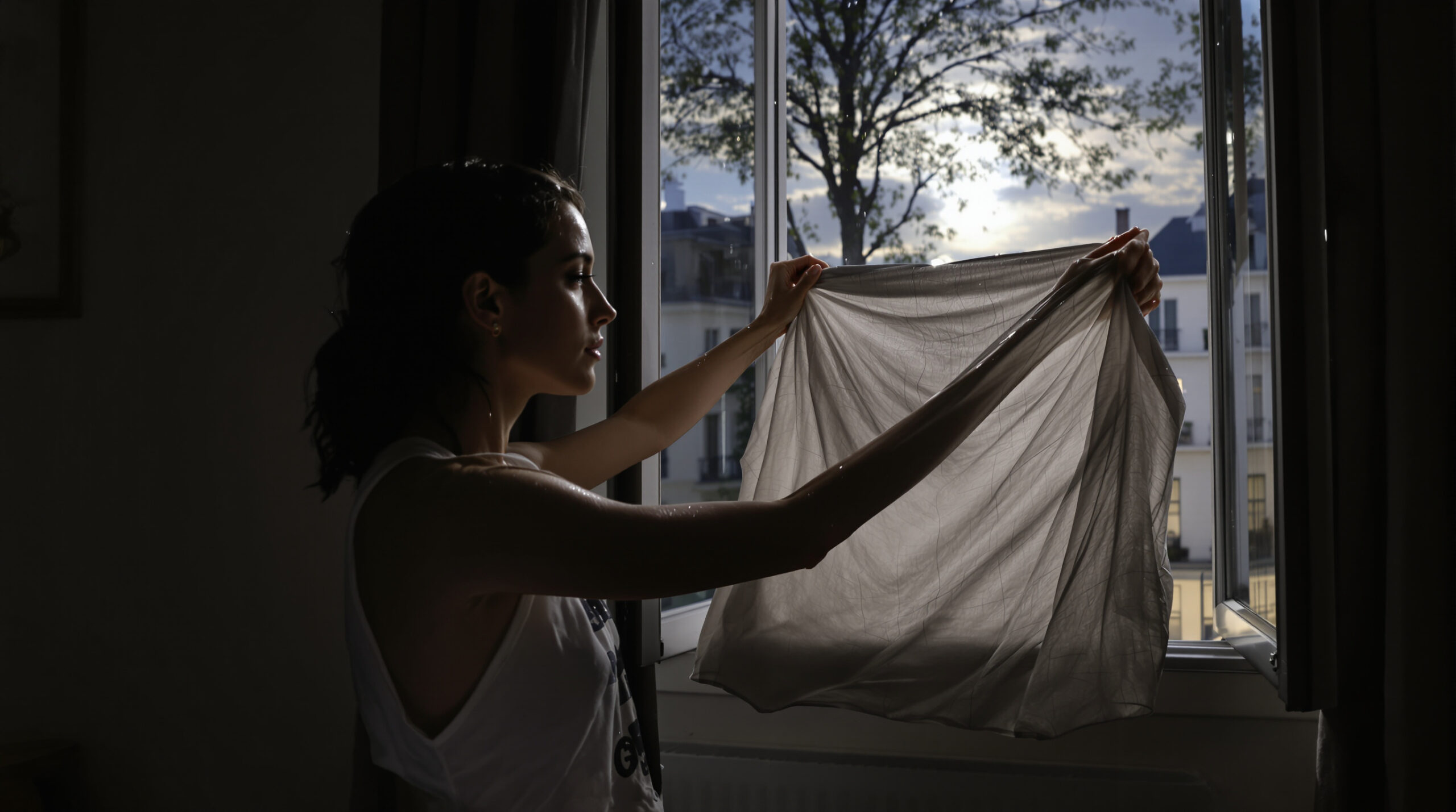 Le secret du drap humide pour rafraîchir sa chambre