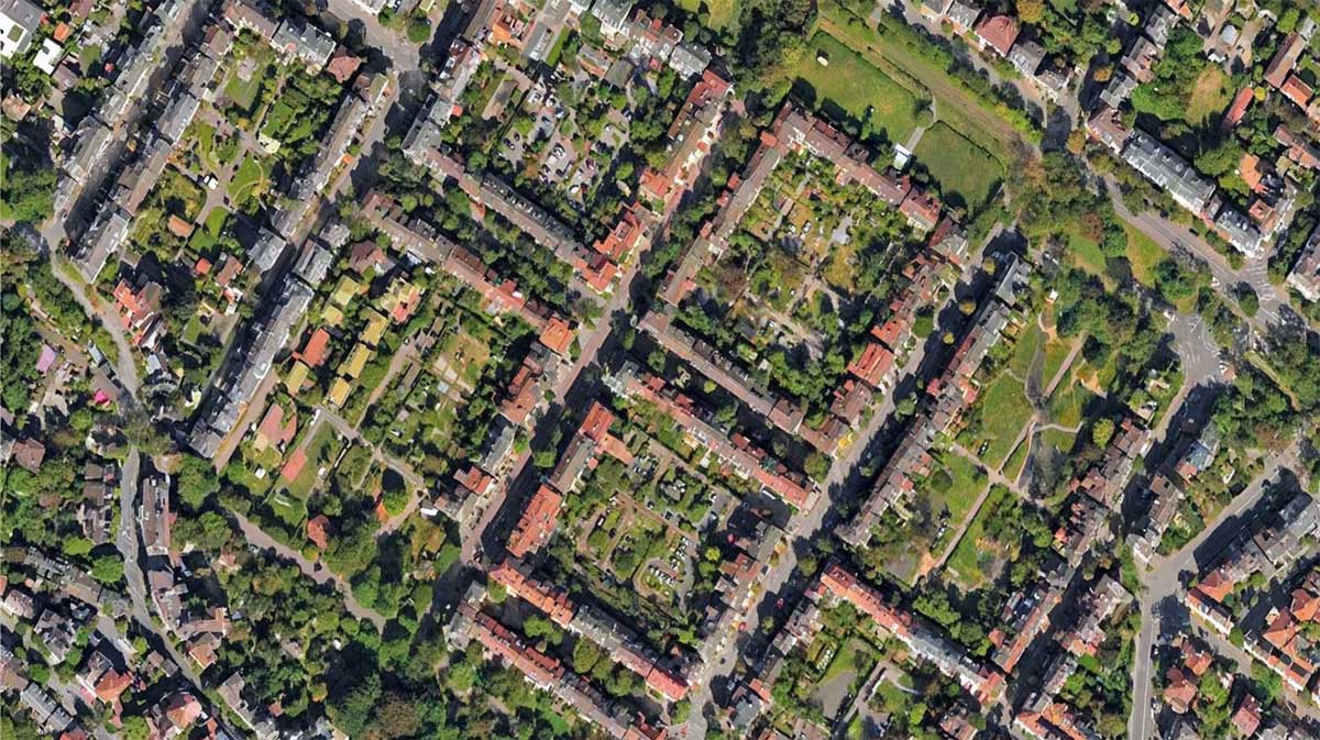 vue aerienne