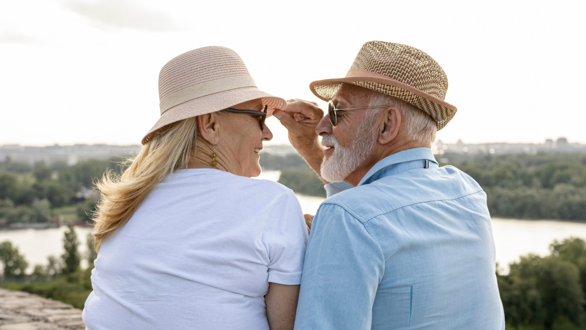 Deux retraités en couple