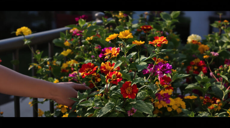 Le lantana illumine le jardin