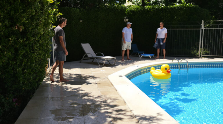 J’ai stoppé les squatteurs de ma piscine
