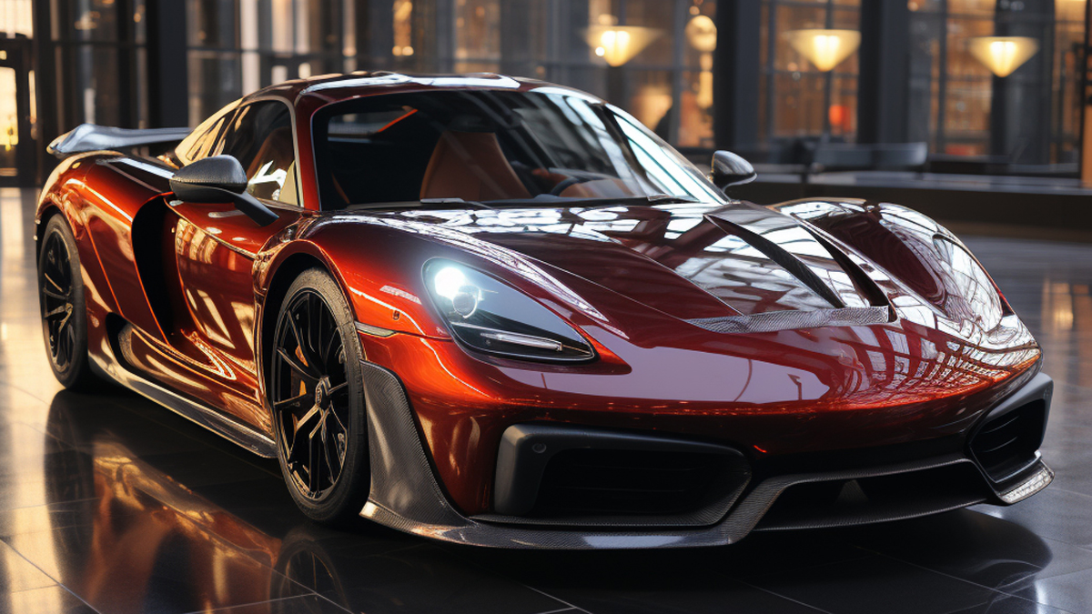 Une voiture de sport de légende