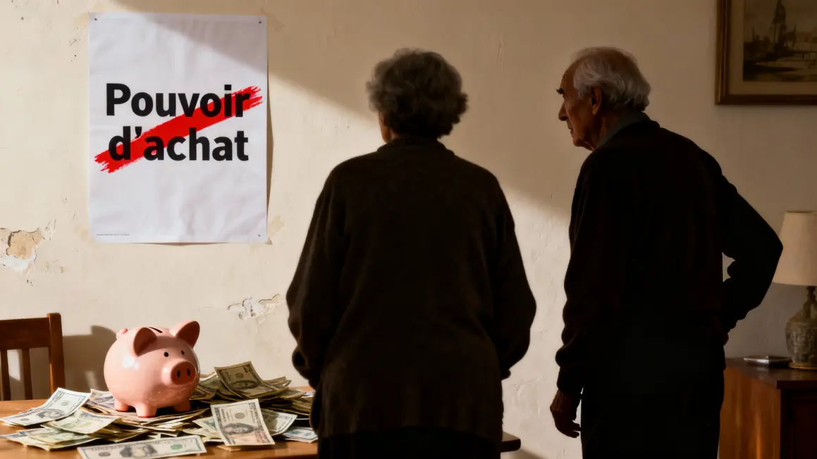 retraités inquiets gel des pensions et factures