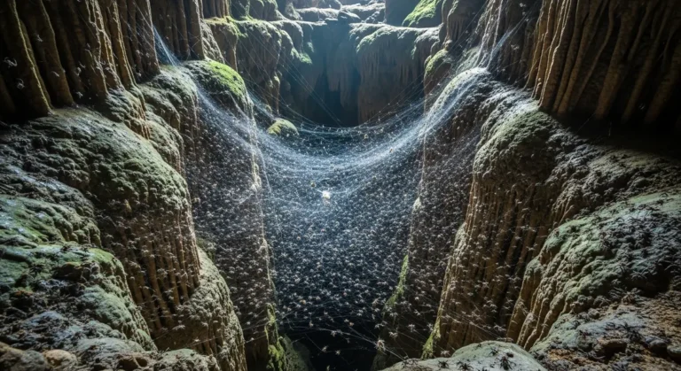 megatoile araignee grotte frontiere europe