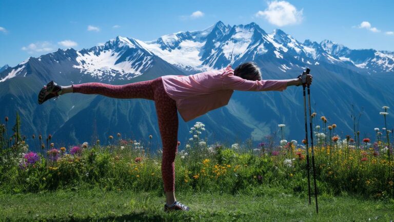 yoga nordique après 60 ans équilibre posture