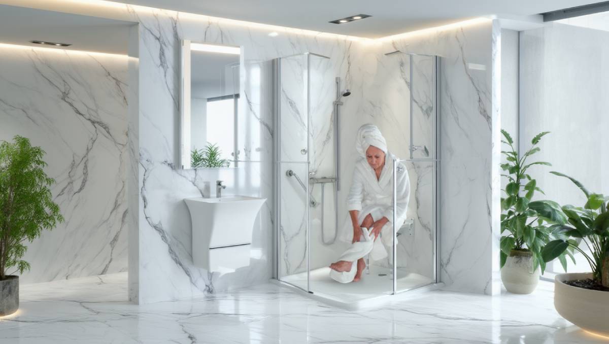 douche 2 fois semaine après 65 ans peau