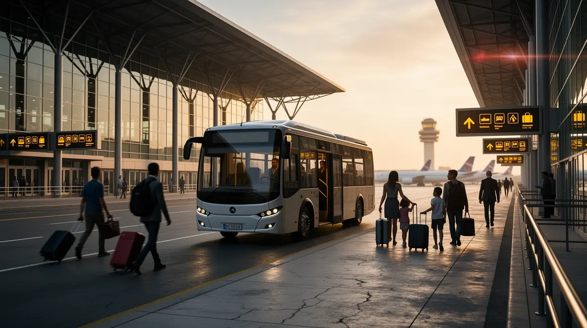 navette aeroport gare voyageurs bagages