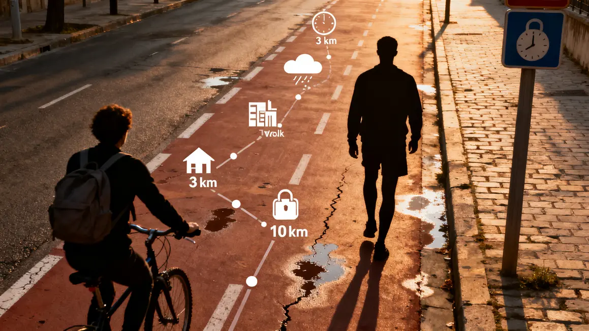 analyse trajets quotidiens mobilite locale pictogrammes