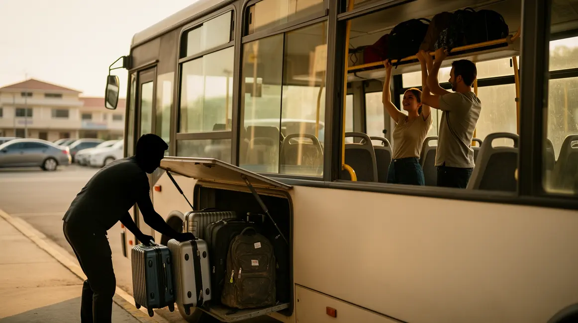 Organisation bagages navette entre Aix et Marseille petit budget