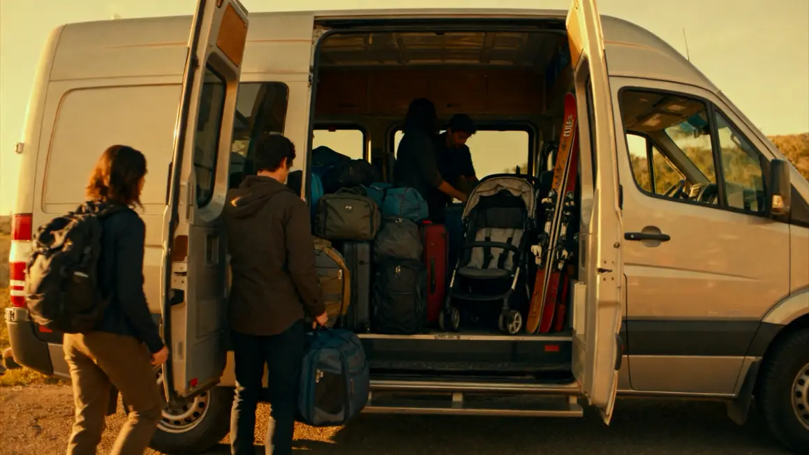 Navette ouverte bagages volumineux