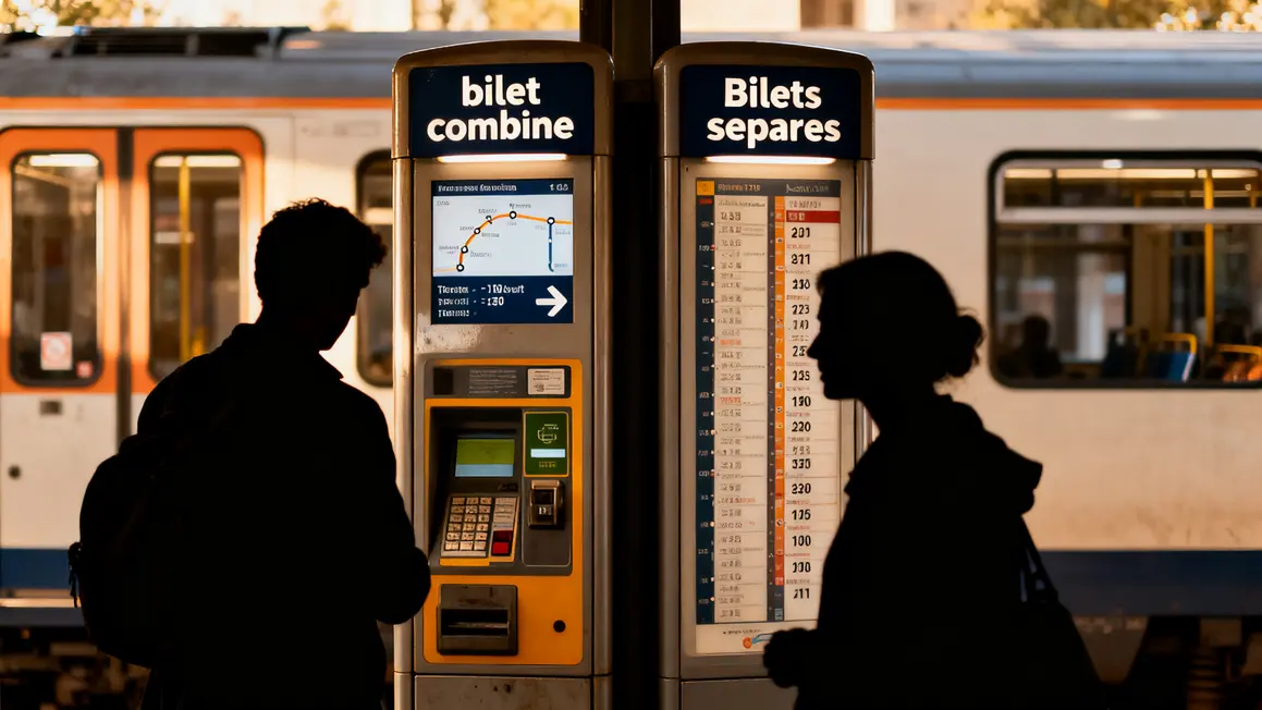Comparatif billet combiné ou séparé pour correspondance gare aéroport