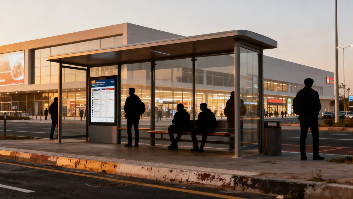 présentation bus 51 interurbain centre commercial Marseille Aix