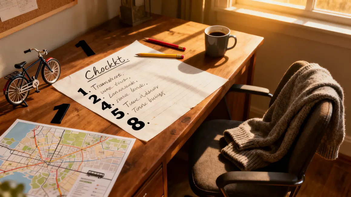 checklist projet mobilite locale organisation bureau