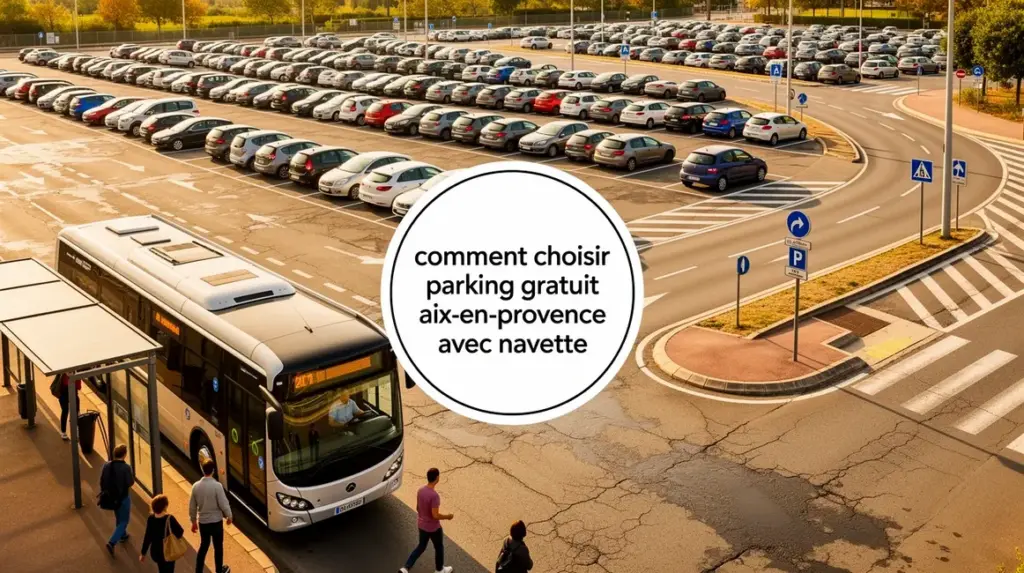 panorama parking relai aix-en-provence navette gratuite