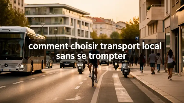 bus vélo piétons voitures Aix-Marseille comment choisir transport local