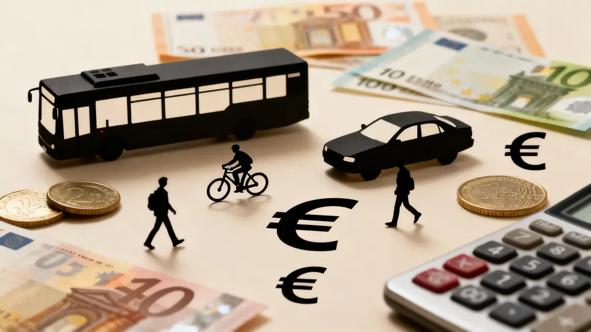 comment choisir transport local sans se tromper cout total transport tableau bus velo voiture pietons