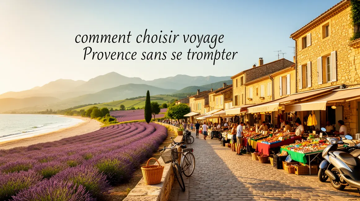 Vue panoramique comment choisir voyage Provence sans se tromper