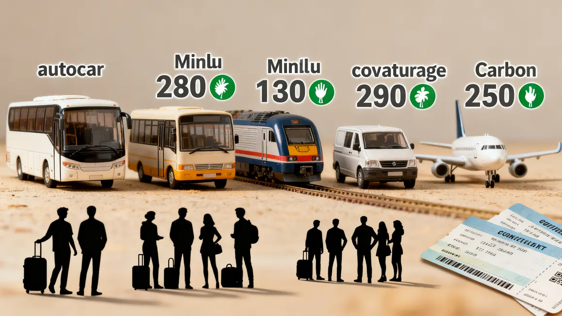 autocar minibus train covoiturage avion tableaux groupe transport budget limite 2026