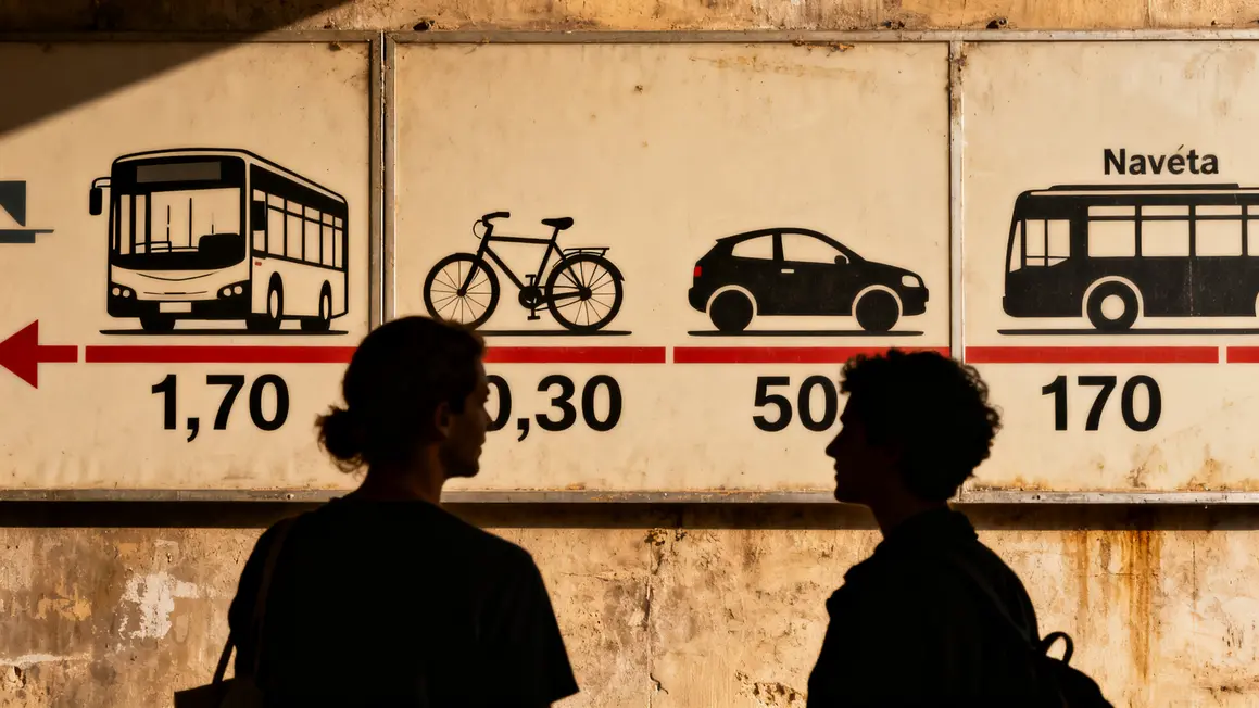 Tableau critères transport local Aix-Marseille