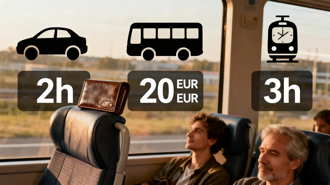 Silhouettes trajet Marseille confort budget