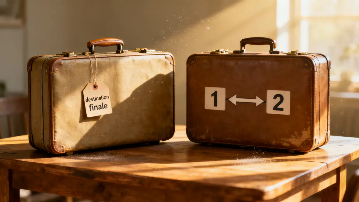 Correspondance gare aeroport bagages etiquettes terminals