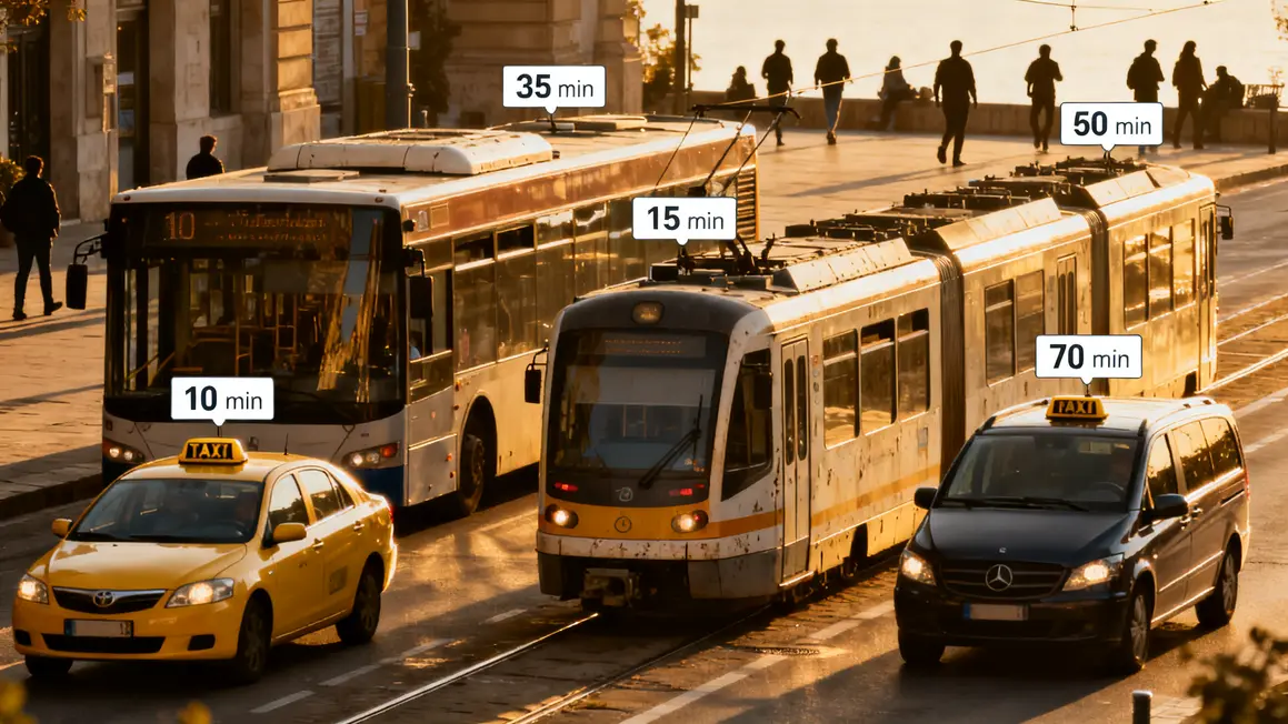 correspondance gare aeroport tableau visual bus tram taxi train covoiturage