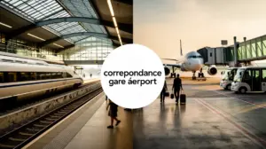 correspondance gare aeroport, rails, avions, navettes