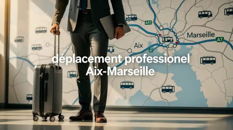 deplacement professionnel Aix-Marseille carte transports