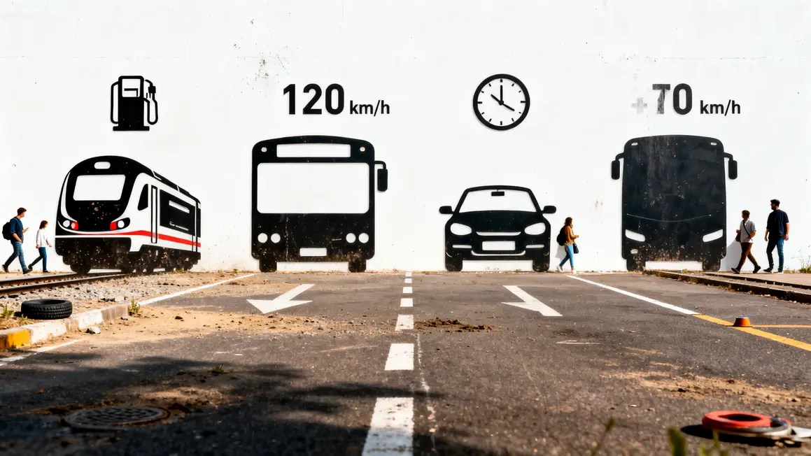 Comparatif train bus voiture autocar Aix Marseille