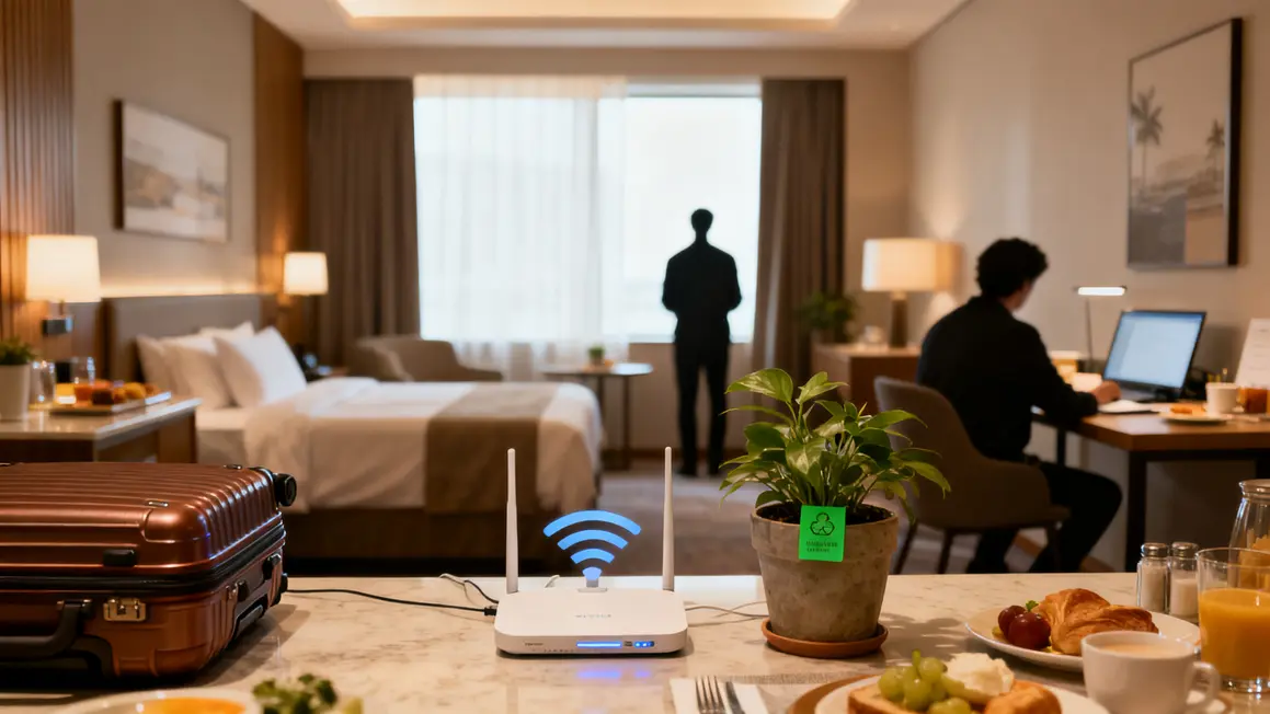 Interieur hotel ecologique deplacement professionnel