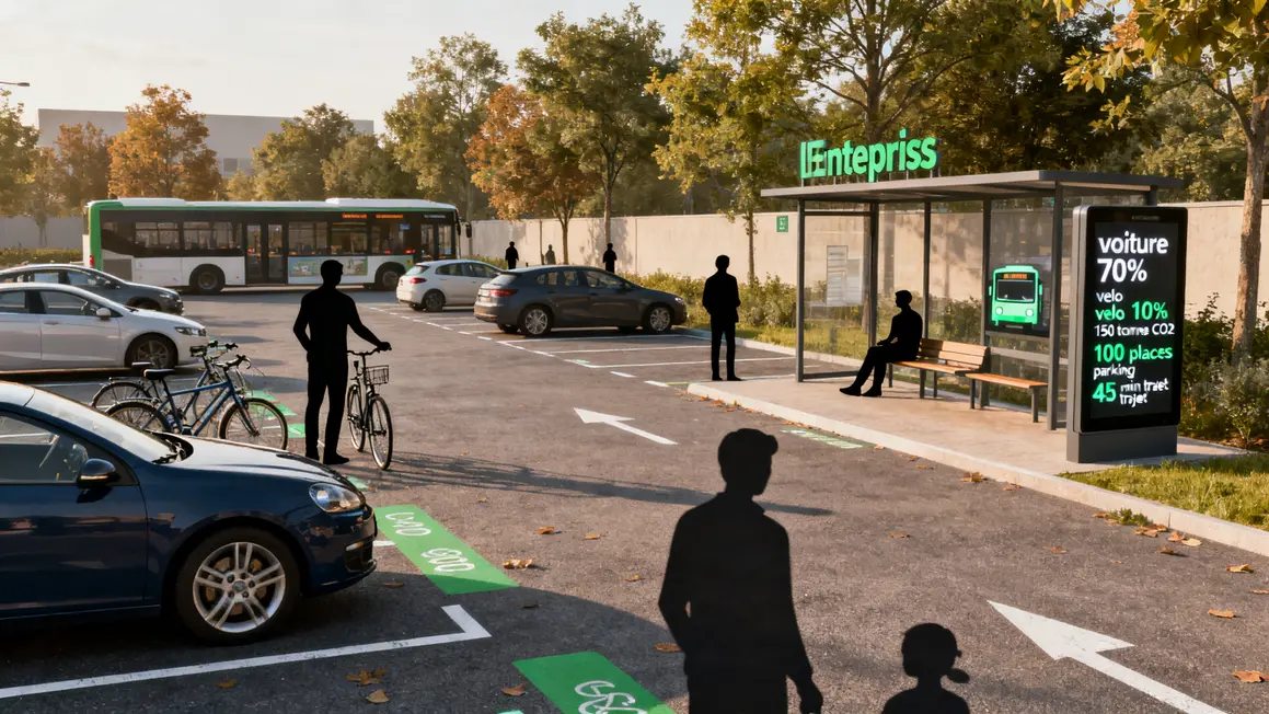 Indicateurs parking modes transports Aix Marseille