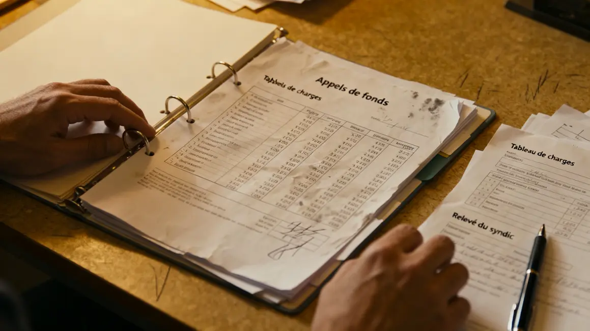 documents ligne 51 appel de fonds charges