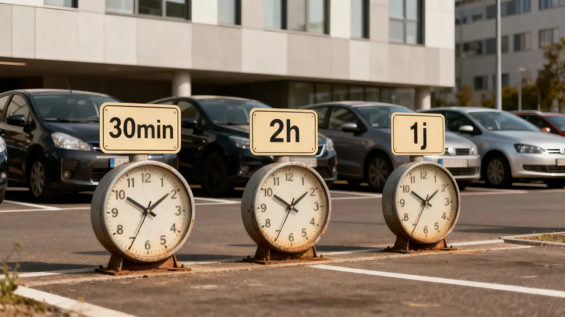 horloges durée parking Aix