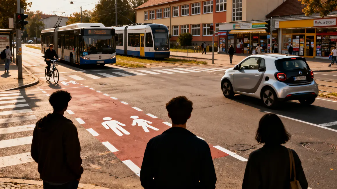 Carrefour mobilité locale bus tram vélo électrique Aix Marseille écoles commerces