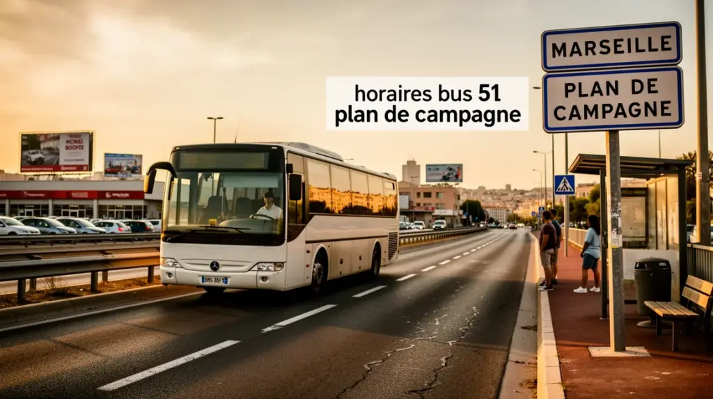 bus ligne 51 marseille plan de campagne horaires