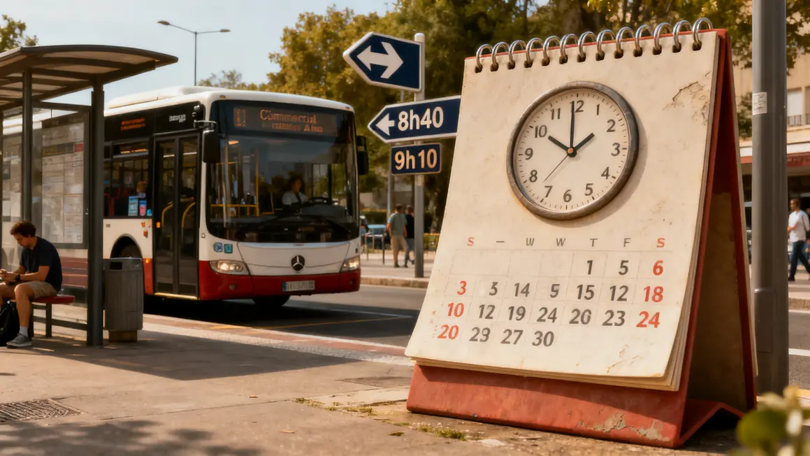 calendrier horaires bus 51 Marseille Plan de Campagne matin